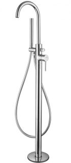 Напольный смеситель для ванны ABBER Wasser Kreis AF8115 хром